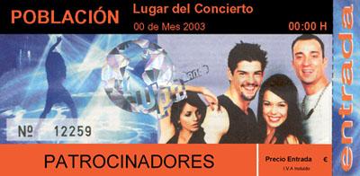 Billet du concert
